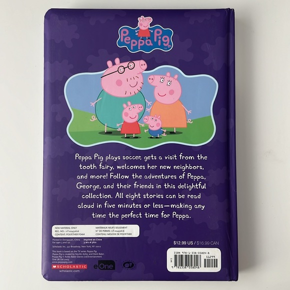 Peppa Pig Five-Minute Peppa Stories - Eight Peppa Pig Stories - Picture 2 of 3